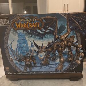 Mega Bloks World Of Warcraft Sindragosa & Lich King Set 91008 Dragon NIB